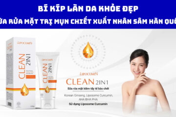 Sữa rửa mặt trị mụn chiết xuất nhân sâm Hàn Quốc: Bí kíp làn da khỏe đẹp