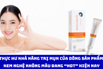 Thực hư khả năng trị mụn của dòng sản phẩm kem nghệ không màu đang “hot” hiện nay