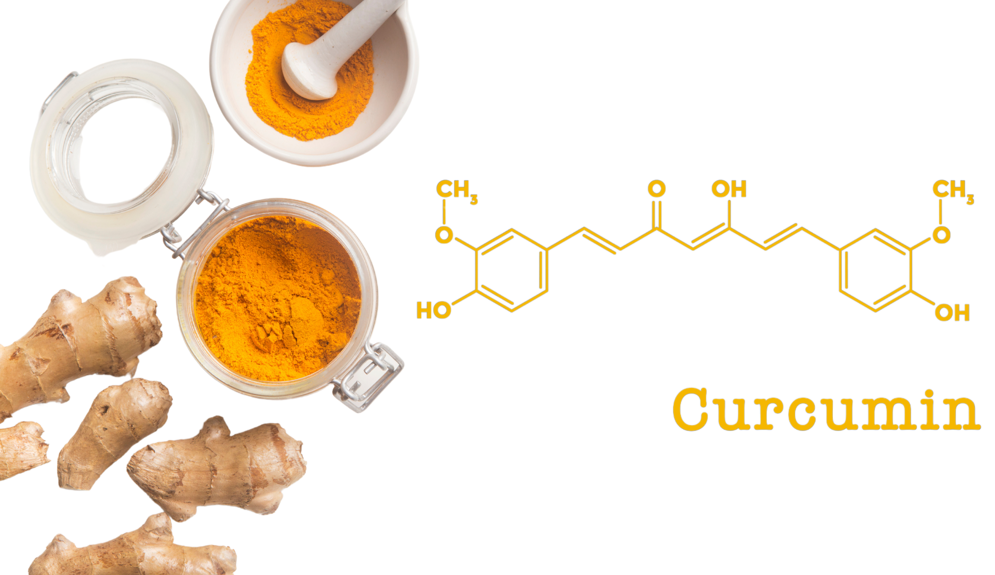 curcumin là thành phần chính trong kem nghệ không màu